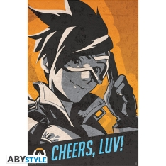 Постер ABYstyle: Overwatch Tracer Cheers Luv O443