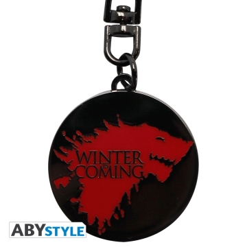 Брелок ABYstyle Game of Thrones Winter is coming 034