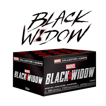 Коробка Funko Marvel Collector Corps Box: Black Widow