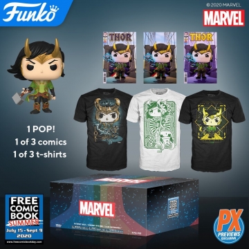Коробка Funko Marvel Loki Mystery Box PX Exclusive