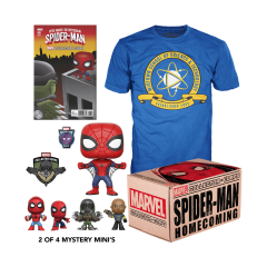 Коробка Funko Marvel Collector Corps: Spider-Man Homecoming Box