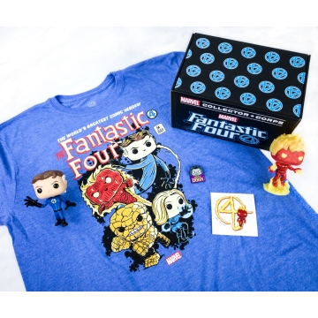 Коробка Funko Marvel Collector Corps Box: Fantastic Four