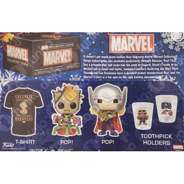 Коробка Funko Marvel Collector Corps Box: Holiday