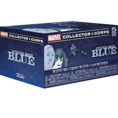 Коробка Funko Marvel Collector Corps: Spider-Man Blue (S)
