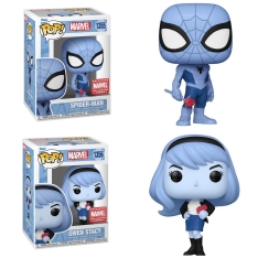 Коробка Funko Marvel Collector Corps: Spider-Man Blue (M)