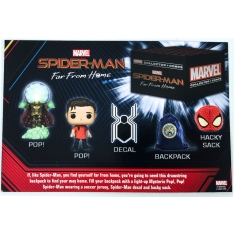 Коробка Funko Marvel Collector Corps Box: Spider Man Far From Home