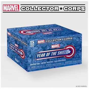 Коробка Funko Marvel Collector Corps Box: Year Of The Shield