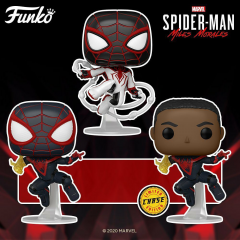 Фигурка Funko POP! Spider-Man: Miles Morales Game Classic Suit 50150