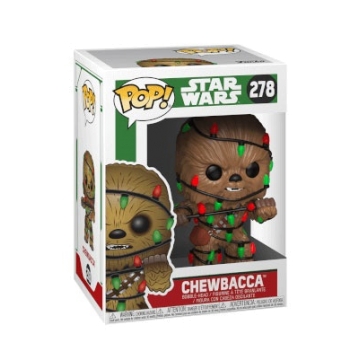 Фигурка Funko POP! Star Wars: Holiday Chewbacca with Lights 33886