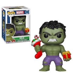 Фигурка Funko POP! Bobble: Marvel: Holiday: Hulk with Presents 33984