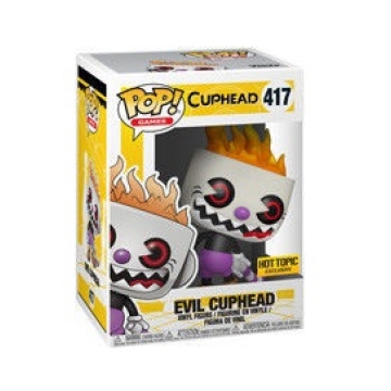 Фигурка Funko POP! Cuphead: Evil Cuphead Exclusive 417