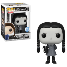 Фигурка Funko POP! Vinyl: Television: The Addams Family: Wednesday Addams Black and White (Limited Edition Exclusive) 43100