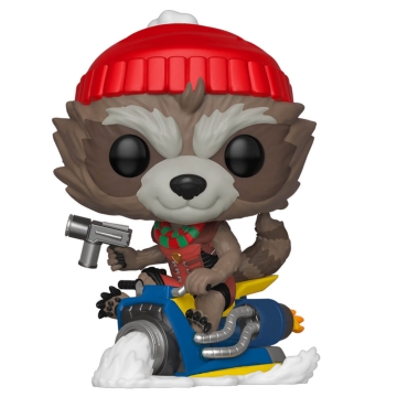 Фигурка Funko POP! Bobble: Marvel: Holiday: Rocket Raccoon 43334