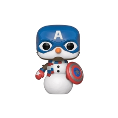 Фигурка Funko POP! Bobble: Marvel: Holiday: Captain America 43335