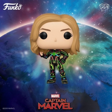 Фигурка Funko POP! Marvel: Captain Marvel with Neon Suit 43964