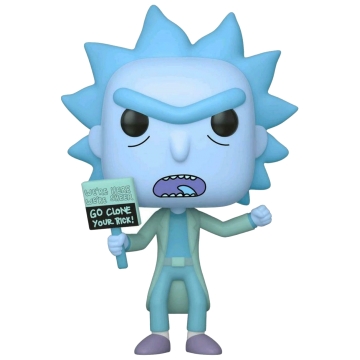 Фигурка Funko POP! Rick and Morty: Hologram Rick Clone 44252