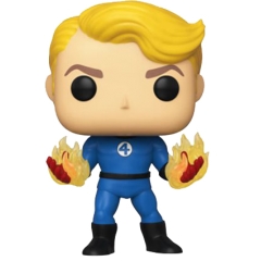 Фигурка Funko POP! Bobble: Marvel: Fantastic Four: Human Torch Suited (Specialty Series) 45006