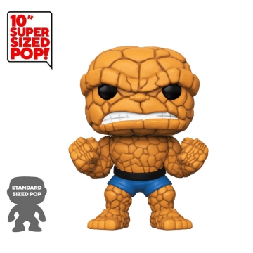 Фигурка Funko POP! Bobble: Marvel: Fantastic Four: 10" Inch The Thing (Exclusive) 45008