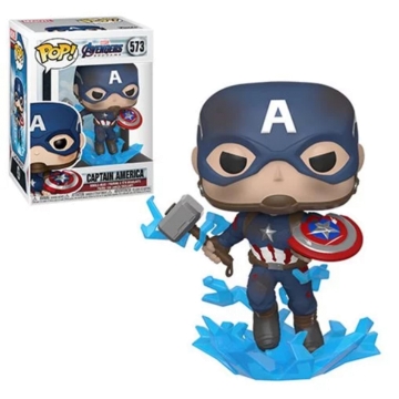 Фигурка Funko POP! Avengers Endgame: Captain America with Broken Shield 45137