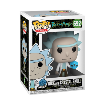 Фигурка Funko POP! Rick and Morty: Rick with Crystal Skull 45438