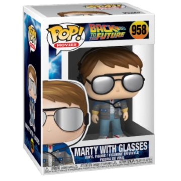 Фигурка Funko POP! Back to The Future: Marty with Glasses 46912