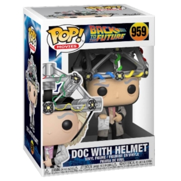 Фигурка Funko POP! Back to The Future: Doc with Helmet 46914
