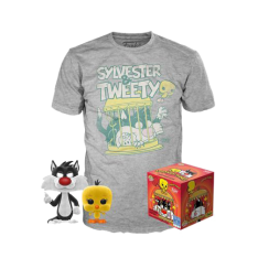 Набор Funko POP and Tee: Looney Tunes: Sylvester and Tweety (S) 46989
