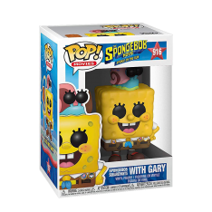 Фигурка Funko POP! Spongebob: Spongebob with Gary 47162