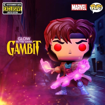 Фигурка Funko POP! Bobble: Marvel: X-Men: Gambit Glow in the Dark Exclusive 47529