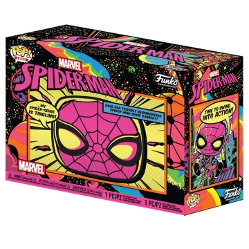 Набор Funko POP and Tee: Spider-Man Black Light (S) 49521