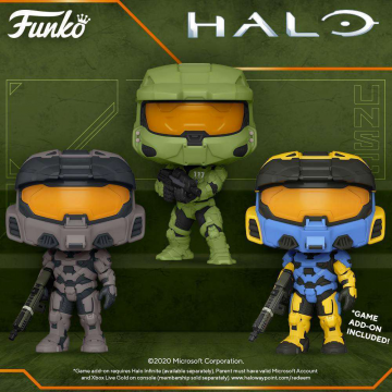Фигурка Funko POP! Halo Infinite: Mark VII with Commando Rifle Deco 51104