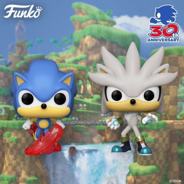Фигурка Funko POP! Sonic the Hedgehog 30th Anniversary: Sonic Silver 51965