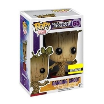 Фигурка Funko POP! Bobble: Marvel: Guardians of the Galaxy: Dancing Groot Ravagers Logo (Exclusive)