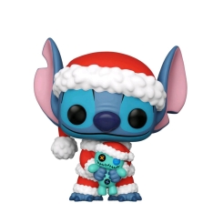 Фигурка Funko POP! Stitch: Santa Stitch with Scrump Exclusive 52252