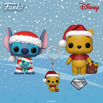 Фигурка Funko POP! Stitch: Santa Stitch with Scrump Exclusive 52252
