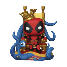 Фигурка Funko POP! Marvel Heroes: King Deadpool on Throne Exclusive 52266
