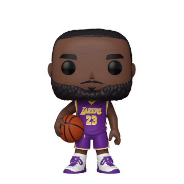 Фигурка Funko POP! NBA: Lakers: 10" LeBron James (Purple Jersey) 52359
