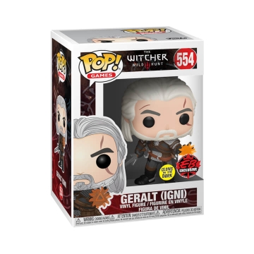 Фигурка Funko POP! The Witcher Wild Hunt: Geralt Exclusive 45039