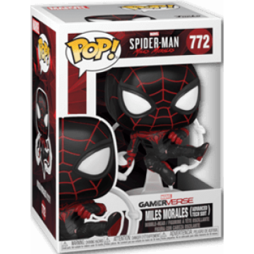 Фигурка Funko POP! Spider-Man: Miles Morales Game Miles Morales advanced tech suit 54693
