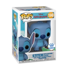 Фигурка Funko POP! Lilo And Stitch: Stitch With Record Player Exclusive 55616