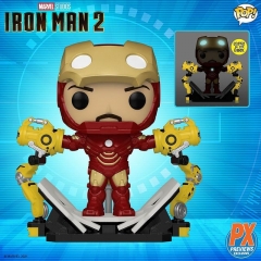 Фигурка Funko POP! Iron Man 2: Iron Man MK IV with Gantry Glow PX Previews Exclusive 56772