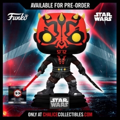 Фигурка Funko POP! Star Wars: The Clone Wars: Darth Maul Darksaber  Chalice Collectibles Exclusive 56790