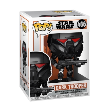 Фигурка Funko POP! Star Wars: The Mandalorian: Dark Trooper (Battle) 58289