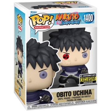Фигурка Funko POP! Naruto Shippuden: Obito Uchiha Unmasked Entertainment Earth Exclusive 68270