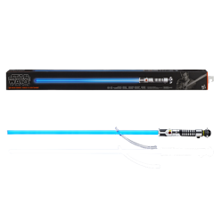 Световой меч Hasbro Star Wars Black Series Obi Wan Kenobi Force FX 0011