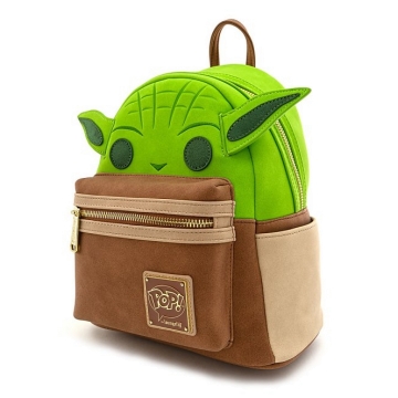 Рюкзак Loungefly Star Wars Yoda Cosplay Mini PU Backpack STBK0156