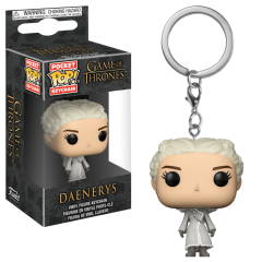 Брелок Funko Pocket POP! Keychain: Game of Thrones: Daenerys (White Coat) 31813-PDQ
