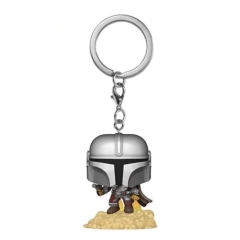 Брелок Funko Pocket POP! Keychain: Star Wars: The Mandalorian with blaster 53046
