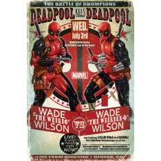 Постер Maxi Deadpool Wade vs Wade 33796