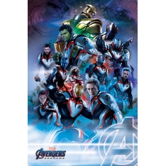 Постер Maxi Avengers Endgame Quantum Realm Suits 34486